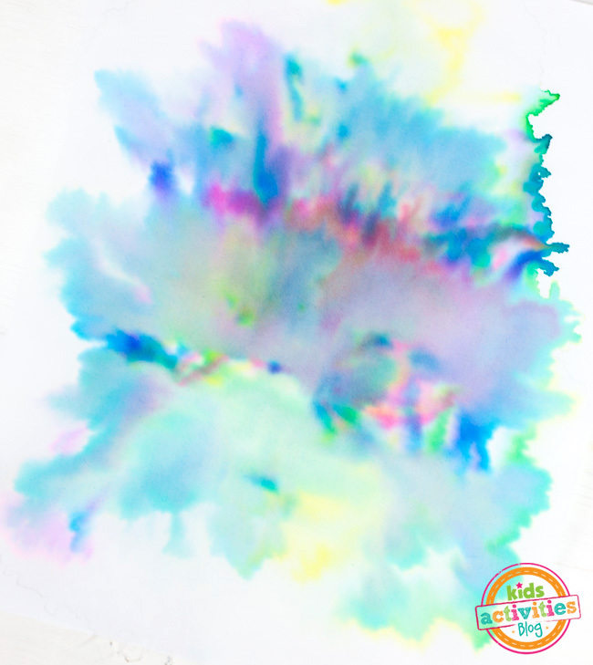 Make Watercolor Art With Markers